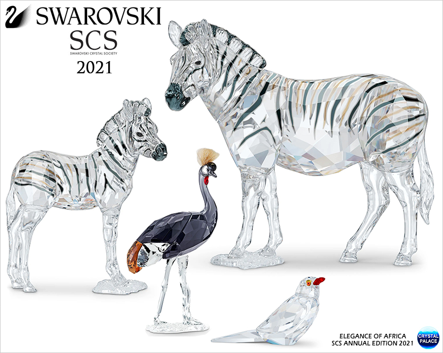 Swarovski Zebra Amai Elegance of Africa SCS Annual Edition 2021
