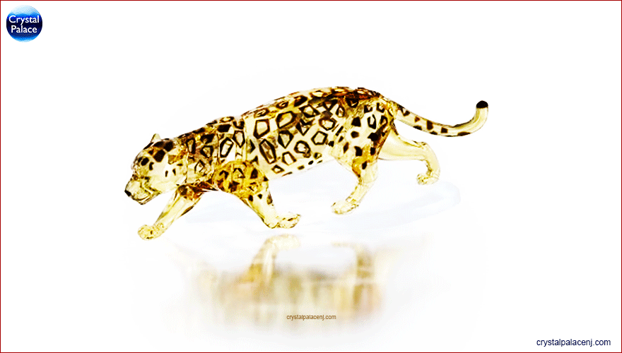 Swarovski Jaguar Crystal Golden Shine