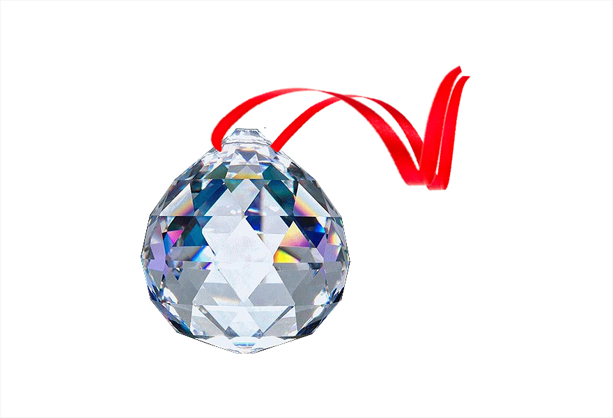 FREE GIFT 30% Leaded CRYSTAL BALL PRISM 30mm