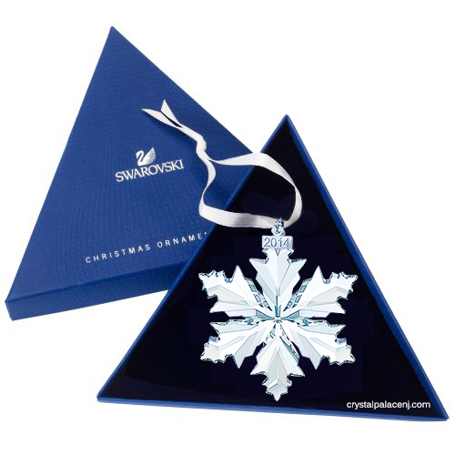 Swarovski Crystal  Christmas Ornament, Annual Edition 2014