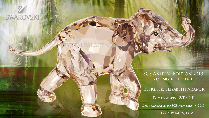 Swarovski SCS 2013-Annual Edition young  Elephant