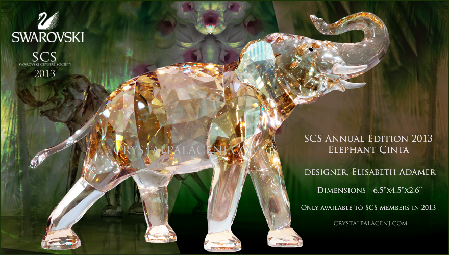 Swarovski SCS 2013-Annual Edition Elephant Cinta